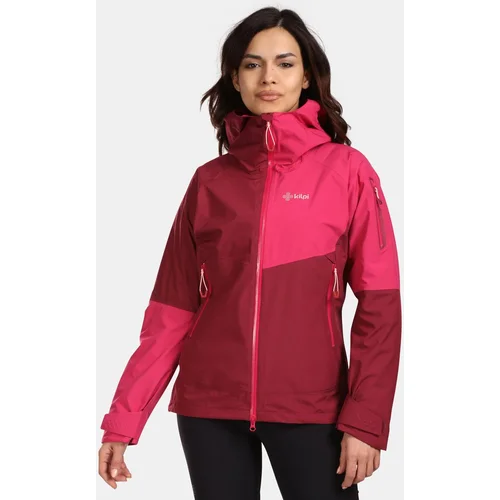 Kilpi Women's Waterproof Hardshell Jacket MAMBA-W Dark Red