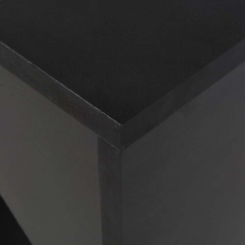  Barski stol s pomičnom policom crni 138 x 39 x 110 cm Slike