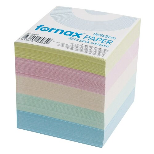Fornax papiri za bele&scaron;ke 9x9cm 900 lista, 405467 pastelne boje ( B036 ) Cene