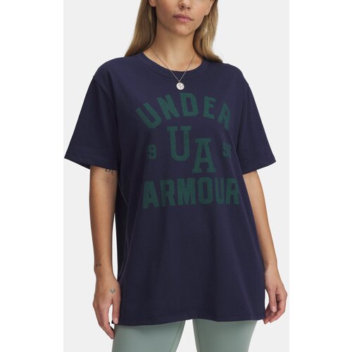 Under Armour Women's T-shirt UA HWT OS Collegiate SS - Women's Cene