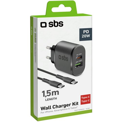 Sbs Wall Charger Kit 20W Slike
