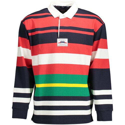 Gant LONG SLEEVE POLO MEN BLUE Slike