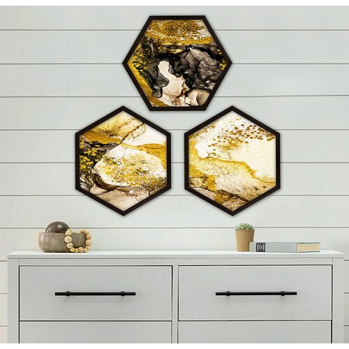 Wallity Uramljena slika 6GEN133422, 35x35 cm, 3 dela Cene