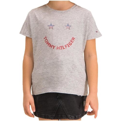Tommy Hilfiger Majice s kratkimi rokavi - Siva Cene