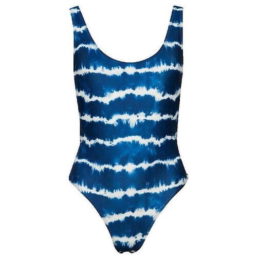 Superdry Enodelne kopalke Maillot de bain 1 pièce Tie Dye Modra Cene