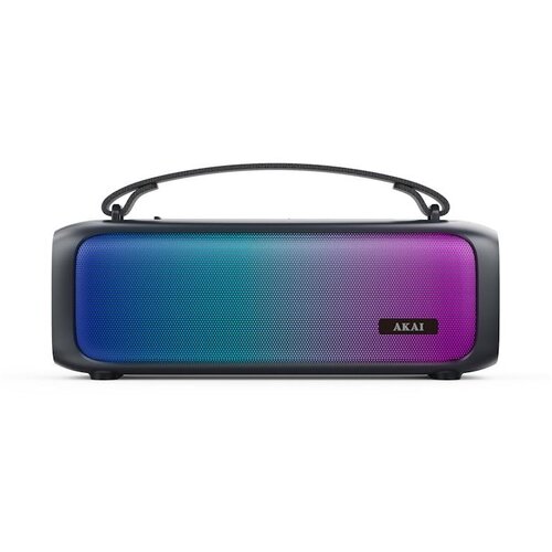 Akai zvučnik 8W, FM, BT, USB,ambilight svijetla, baterija, plavi ABTS-08, (4905192533908) Cijene