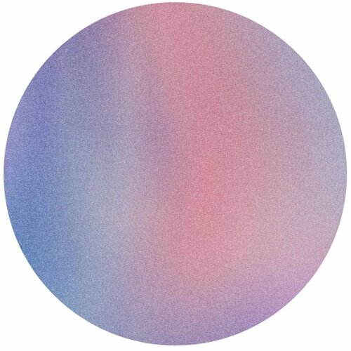 Okrugla fototapeta - Rainbow gradient - a delicate multicoloured gradient reminiscent of mist 280x280 Slike