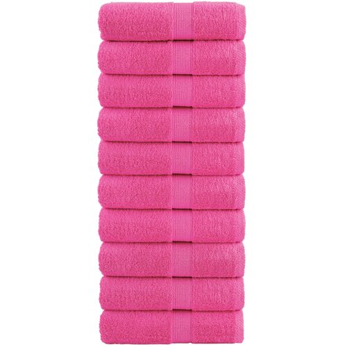 vidaXL Premium ručnici za goste SOLUND 10 kom. ružičasti 30x50 cm 600 g/m² - Ružičasta 30 x 50 cm 10 Cene