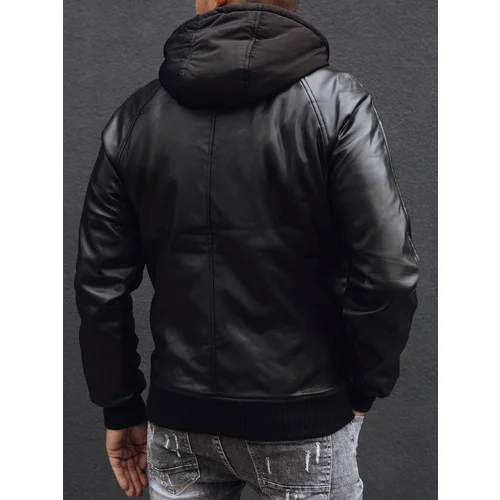 DStreet Men's hooded jacket black