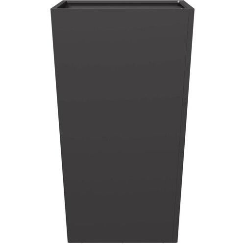  Vrtna sadilica crna 45x45x75 cm čelična Slike