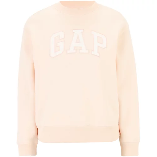 Gap Petite Sweater majica 'HERITAGE' breskva / bijela