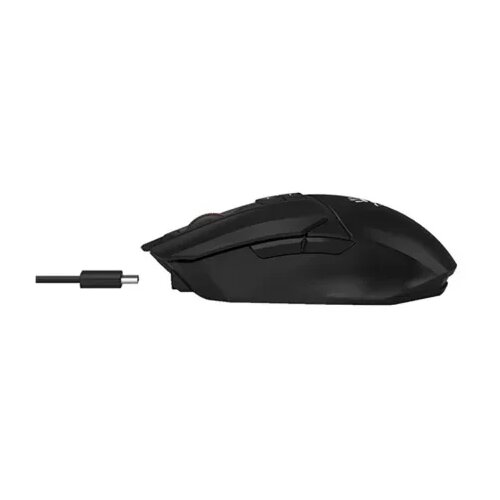 A4Tech R36 ultra dual mode wireless gaming usb stone black mi&amp;scaron; crni Slike