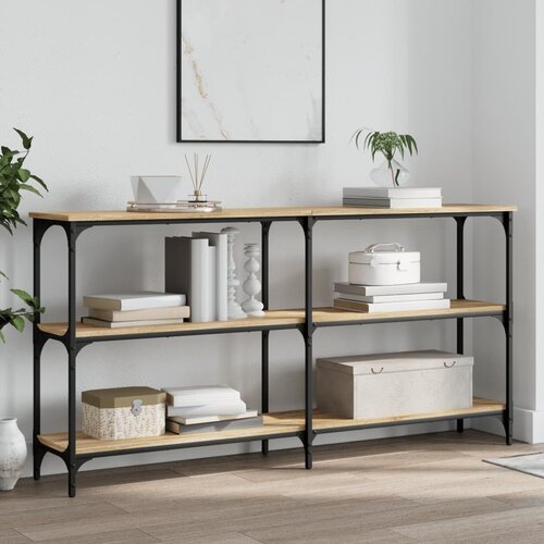 Konzolni stol boja hrasta sonome 150x29x75 cm konstruirano drvo Cene