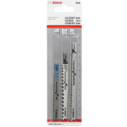 Bosch 3-delni me&scaron;ani setovi Progressor for Wood and Metal s U-prihvatom 2607010516 Cene