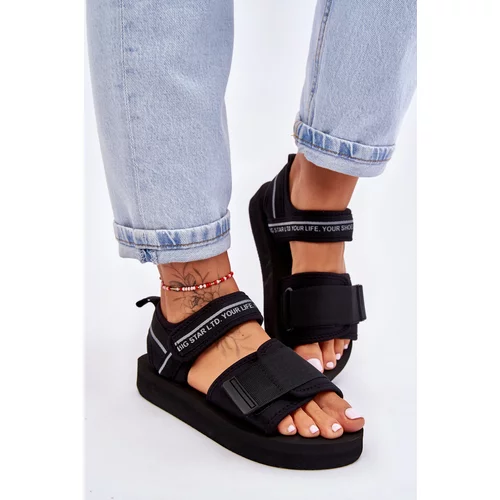 Big Star Women's Velcro Sandals LL274784 Black