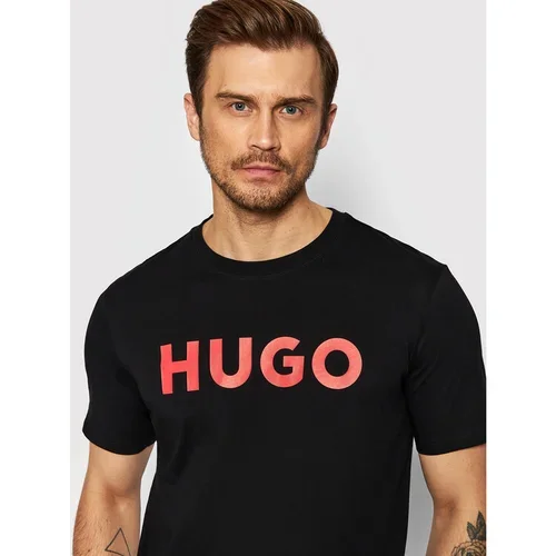 Hugo Majica Dulivio 50467556 Črna Regular Fit