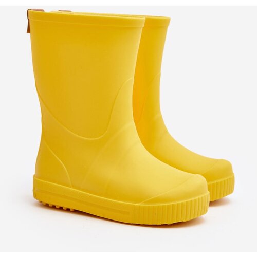 LEMIGO Children's Wellingtons Wave Gokids 979 Yellow Cene