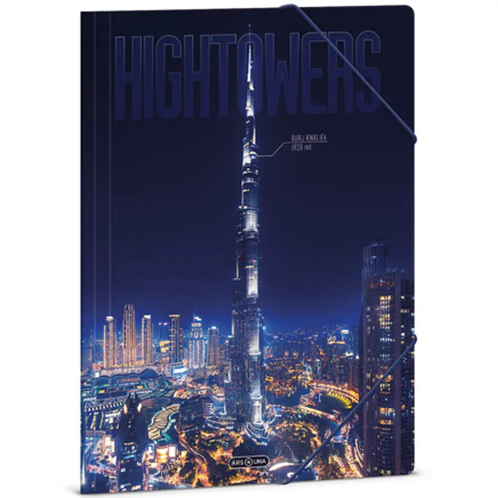 Ars Una hightower-burjkhalifa A/4 mapa s gumicom Cijene