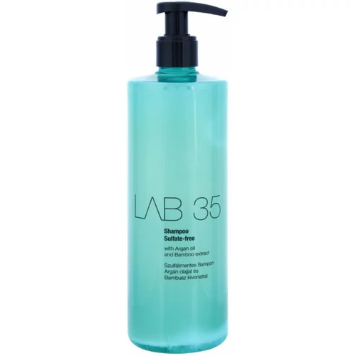 Kallos Cosmetics Lab 35 Sulfate-Free hranljiv šampon brez parabenov in sulfatov 500 ml za ženske