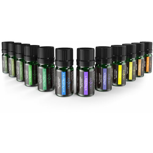 Anjou set aromaterapi ulja za osveživače AJ-PCN013, 12 aroma Slike
