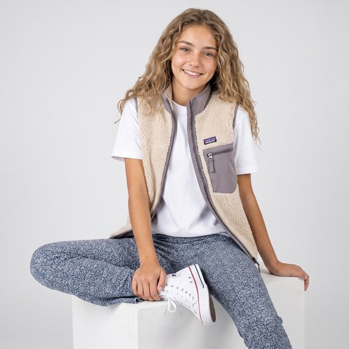 Patagonia K&amp;#039;S RETRO-X VEST Bež Slike
