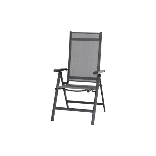 Siena Garden Tesoro M29543 vrtna stolica aluminij, plastika antracitna (matirana) boja, crna, srebrna Cijene