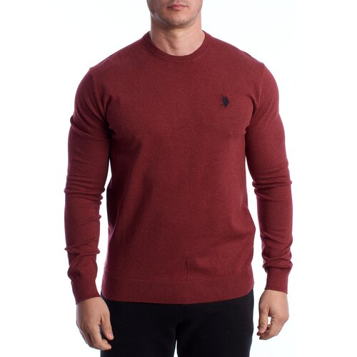 U.S. Polo Assn. Puloverji US40173035-285 Rdeča Cene
