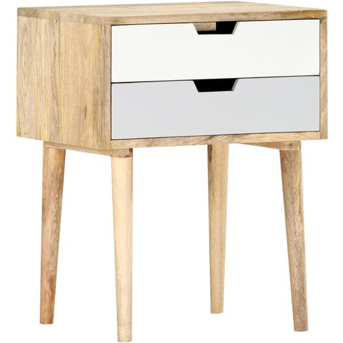 VidaXL Nočna omarica 47x35x59 cm trden mangov les Slike