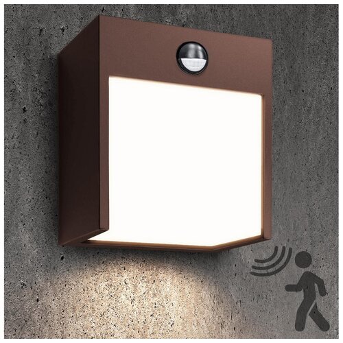  Brilagi-LED Spolja&scaron;nje zidno svetlo sa senzorom TERNI LED/12W/230V braon IP44 Cene