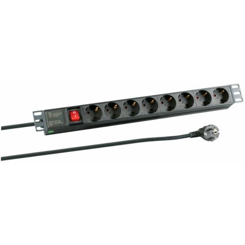 Efb Razdelilec 48cm 8x220V ALU + stikalo črn EK631DE.2 Cene