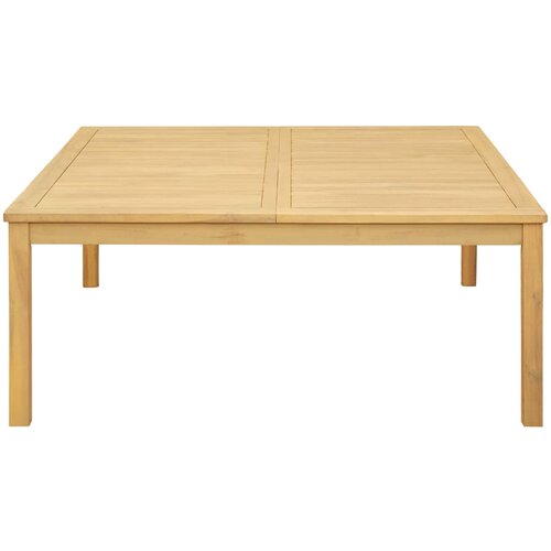  Kava Stol Svijetla akacija 110 x 110 x 45 cm Slike
