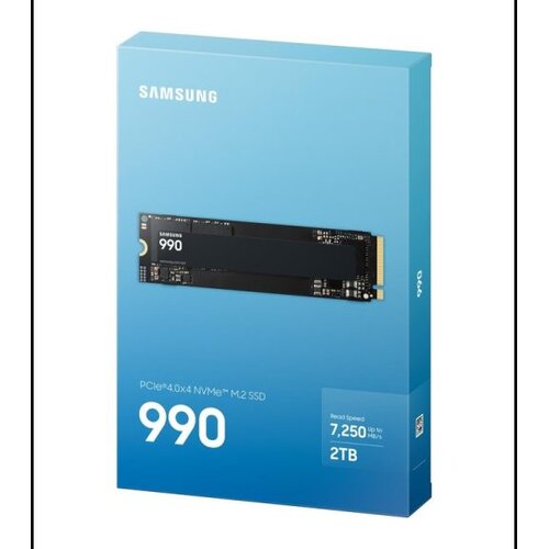 Samsung SSD 990 2TB NVMe M.2PCIe 4.0 x4,7250MB/s read,6450MB/s write Cijene