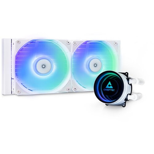 Chieftec ICEBERG 240-RGB-W Computer case All-in-one liquid cooler 12 cm White Cijene