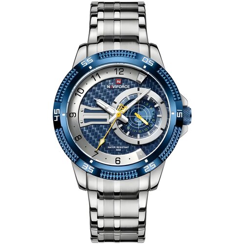 Naviforce Ura RO-29574 - Srebrna / Modra Cene