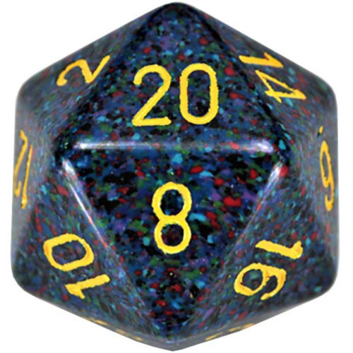 Chessex kockice - speckled - twilight D20 34mm Slike