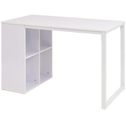  Pisaći stol 120 x 60 x 75 cm bijeli Slike