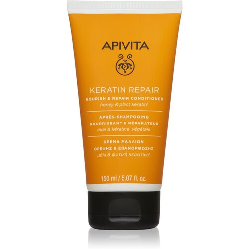 Apivita Keratin Repair keratinski obnovitveni balzam za suhe in po&amp;scaron;kodovane lase 150 ml Slike