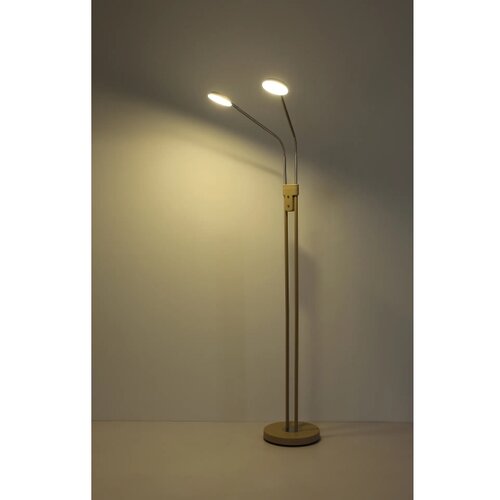 Globo 58504-2SSA-LED prigu&amp;scaron;iva podna lampa SILVIO 2x6,5W/230V 2700/3350/4000K bež Slike