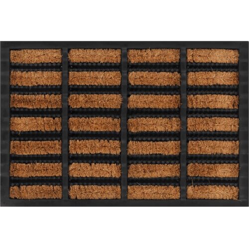 vidaXL Otirač pravokutni 40 x 60 cm od gume i kokosovih vlakana Cijene