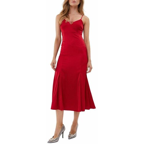 Guess - - Crvena midi haljina Slike