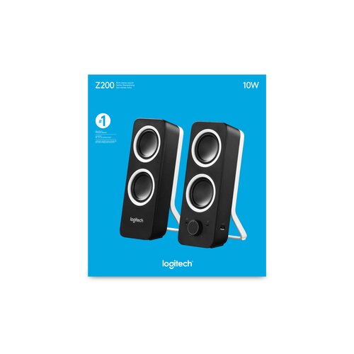 Logitech Z200 midnight black zvučnik Slike