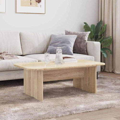  Stolić za kavu Sonoma hrast 93 x 53 x 33 cm Konstruirano drvo Slike