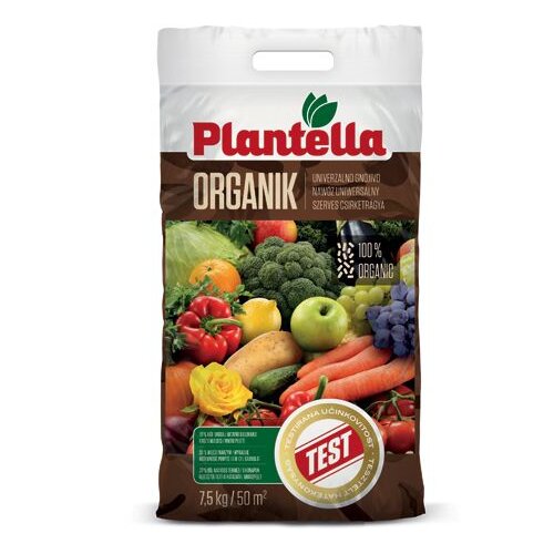 Plantella Bio univerzalno gnojivo za vrt (7,5 kg, Sadržaj je dovoljan za: 50 m&amp;sup2;) Slike