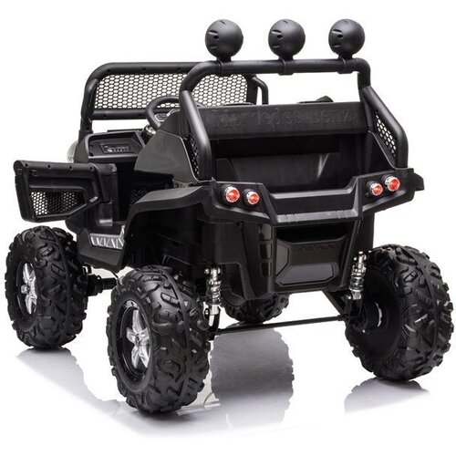  Licencirani auto na akumulator Mercedes Unimog S - crni Slike