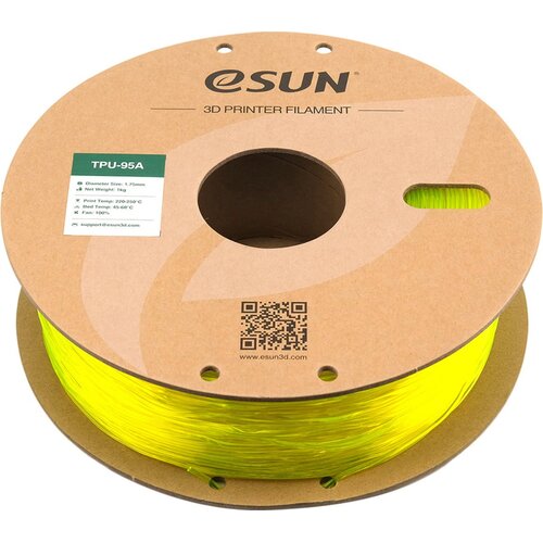 ESUN eTPU-95A Transparent Yellow Slike
