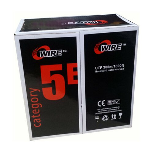 Owire kabal LAN CAT5e UTP BOX 305m ( 010-0298 ) Cene
