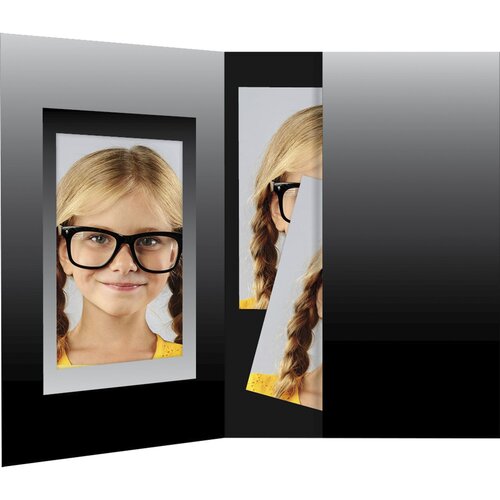DAIBER 1x100 folders passport photograph,black/silver 36x50 mm Cijene