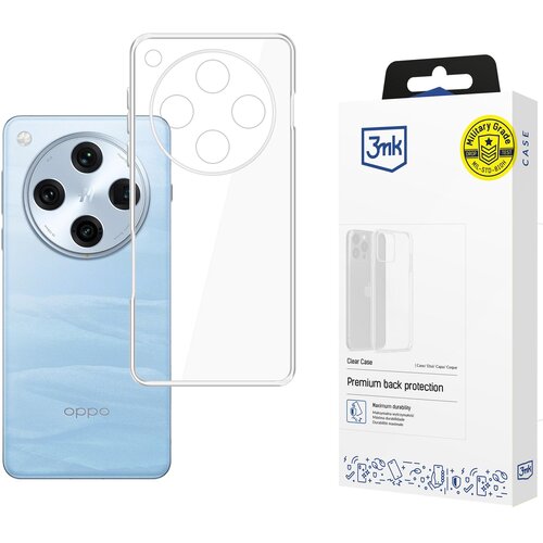3mk CLEAR CASE TPU ZA OPPO FIND X8 PRO ZA&amp;Scaron;ČITA PROZOREN, (5000338867) Slike