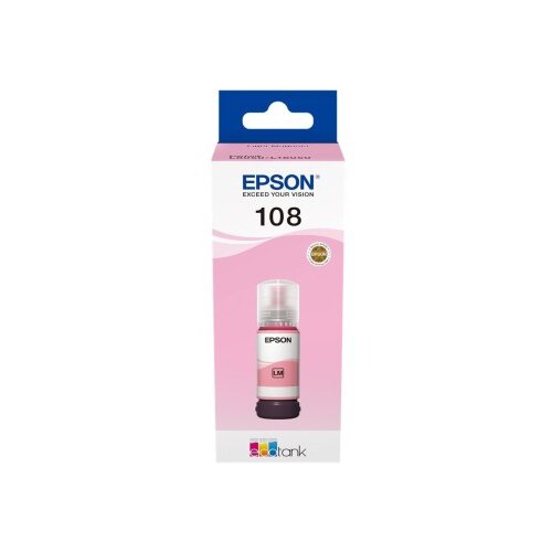 Epson 108 EcoTank steklenička črnila Light Magenta Slike