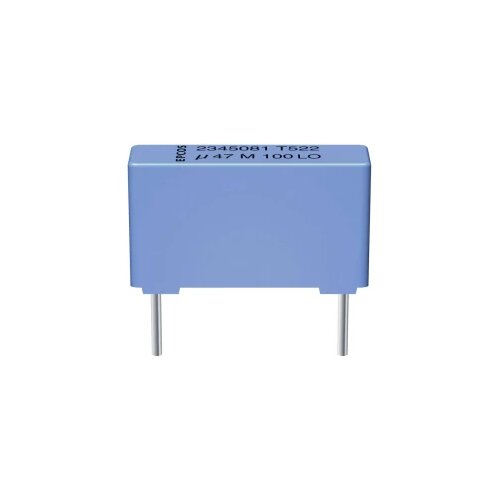 TDK MKT-folijski kondenzator, radijalno ožičen 0.1 &amp;micro;F 250 V/DC 10 % 10 mm (D x &amp;Scaron; x V) 13 x 4 x 7 mm Epcos B32521-C3104-K 1 kos Slike
